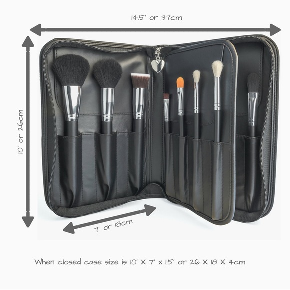 Bella And Bear Makeup Brush Set With Case - Picture 3 of 9